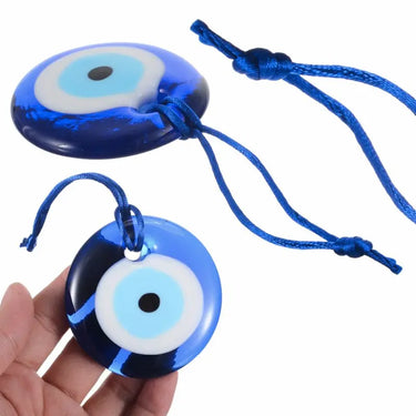 Lucky Blue Glass Evil Eye Protection Amulet-Your Soul Place